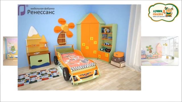 Детская мебель Лунная Сказка от фабрики Ренессанс смотреть онлайн