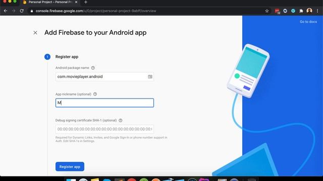 Project setup and get YouTube player api key смотреть онлайн