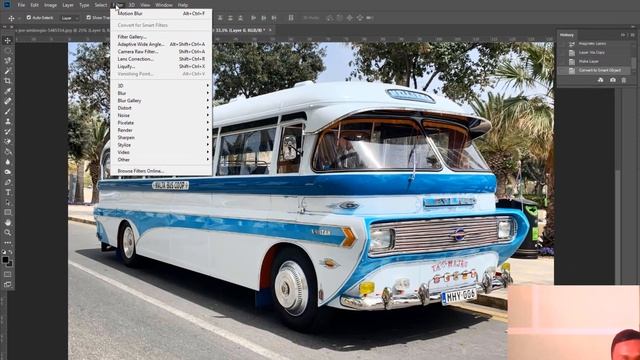 Motion Blur Photoshop Tutorial смотреть онлайн