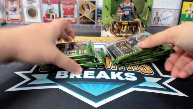 2019-20 Panini Select Basketball 4 Box Case Break #1 смотреть онлайн