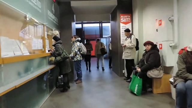 Таллин. Внутри ЖД вокзала 2013.10.18 fri -0860 смотреть онлайн