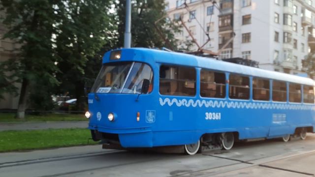4K | Последние Татры Т3 в Москве (Часть 2) смотреть онлайн