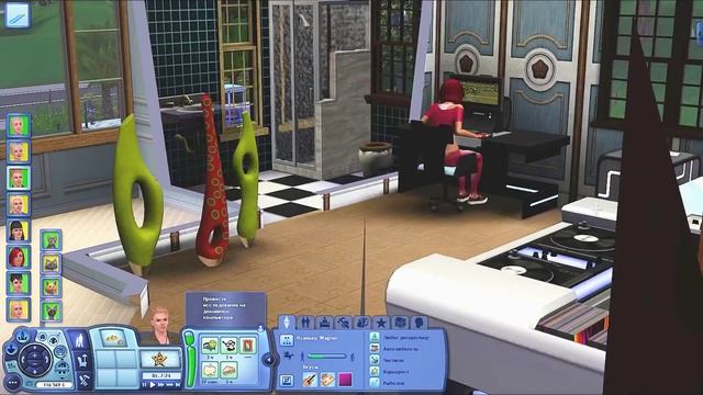 "Великое" переселение народов. Семейка Wagner в Хидден Спрингс. # 31. Sims 3 смотреть онлайн