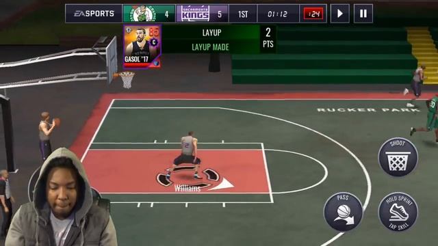 96 OVR MOBILE MADNESS RIVAL LARRY BIRD GAMEPLAY!!! NBA LIVE MOBILE 18 смотреть онлайн