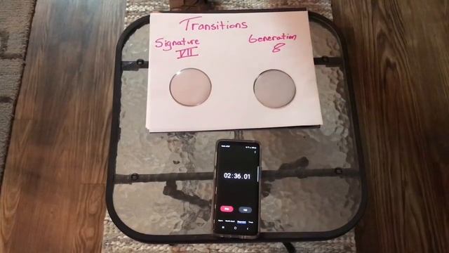 Transitions Generation 8 vs Transitions Signature 7 field trial смотреть онлайн