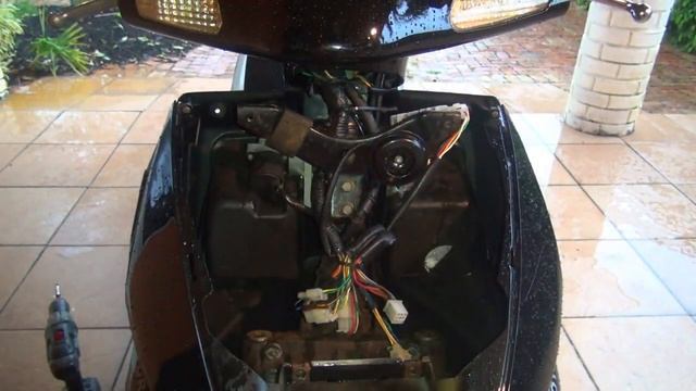 GY6 150cc scooter / motorcycle alarm installation смотреть онлайн