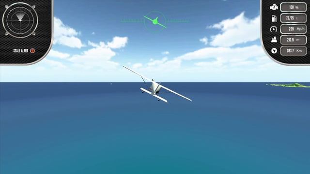 Island Flight Simulator (Wii U) первый взгляд (first look) смотреть онлайн