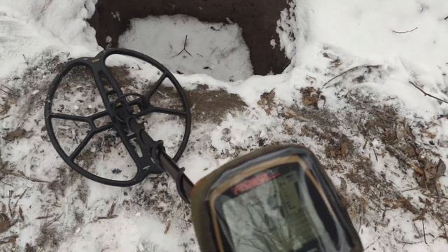 Fisher F75 + Катушка NEL Attack - Тест в мерзлом грунте на 5 Копеек СССР смотреть онлайн