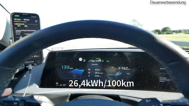 Autobahn-Verbrauchstest Kia EV6 vs. Huyndai IONIQ 5 mit einer großen Überraschung смотреть онлайн