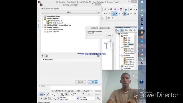 Archicad- How to import archicad library 2020 HD смотреть онлайн