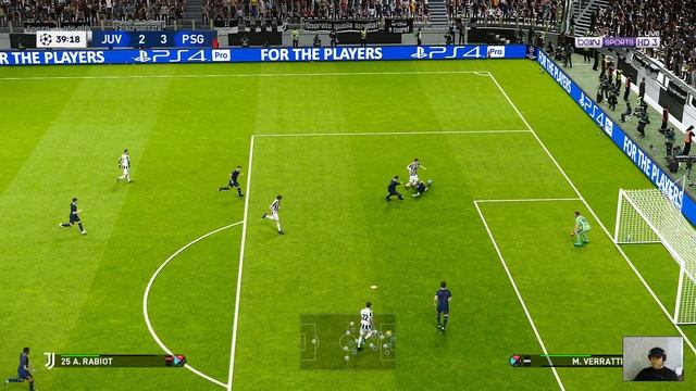 Juventus vs PSG - Final UEFA Champions League - Messi Free Kick - eFootball PES 2021 смотреть онлайн