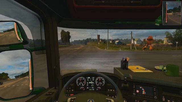 ETS2 1.30 RusMap 1.8 Scania R520 Shlisselburg - Kem смотреть онлайн