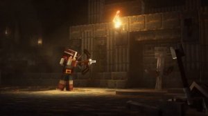 Minecraft Dungeons: Трейлер для Игры.