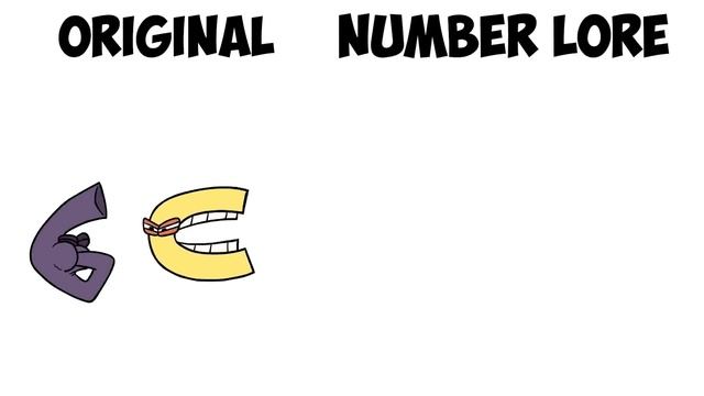Alphabet Lore vs Number Lore (by The Content You Want) Comparison смотреть онлайн