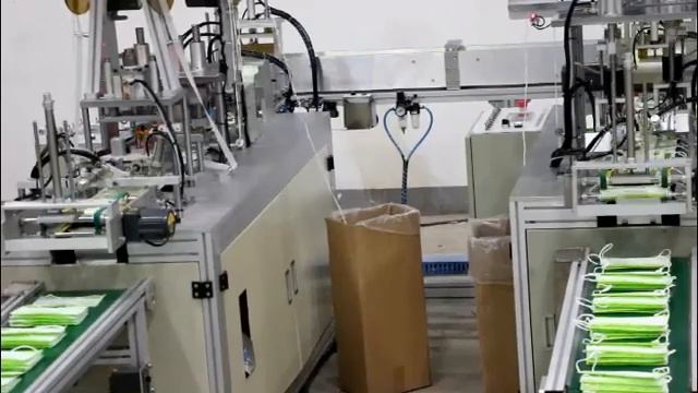 Автоматическая линия для производства масок медицинских 2+1 136 82 02 смотреть онлайн