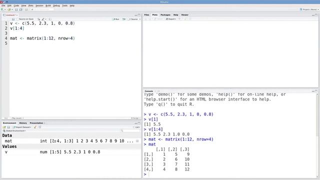 Introduction to indexing in R смотреть онлайн