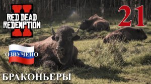 Red Dead Redemption 2 ПРОХОЖДЕНИЕ С РУССКОЙ ОЗВУЧКОЙ #21 Браконьеры
