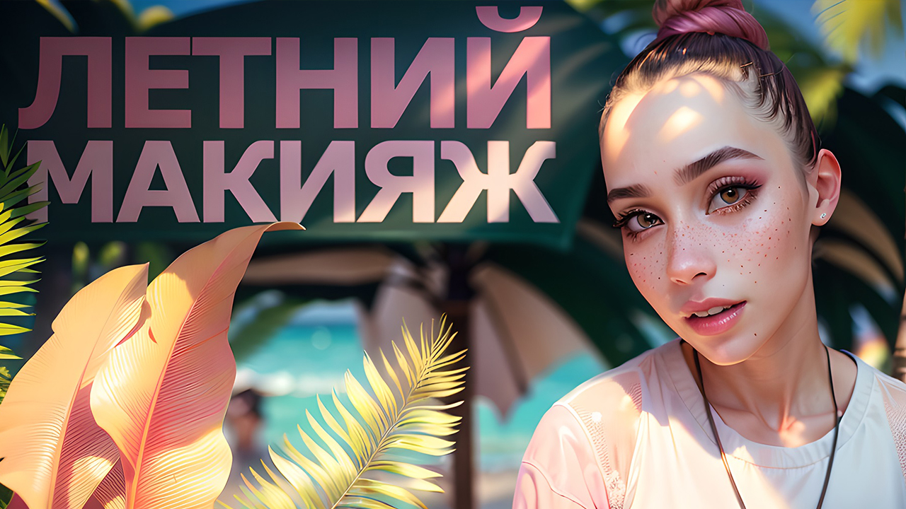 ЛЕТНИЙ МАКИЯЖ С ЯРКИМ АКЦЕНТОМ смотреть онлайн
