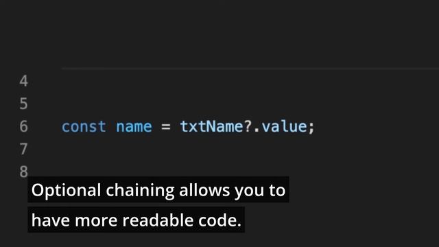 Coding Tips for Beginners: Top NEW Javascript features in 2020: Optional Chaining смотреть онлайн