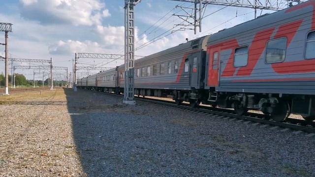 Поезд номер "139М" Санкт-Петербург-Брянск смотреть онлайн