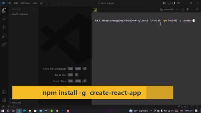 ReactJS Tutorial - 3 - Creating React App |React in Amharic смотреть онлайн