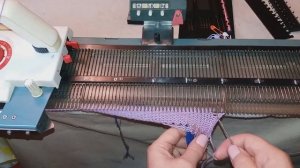 Резинка и интересное закрытие петель на Неве-5 и любой однофонтурной машине