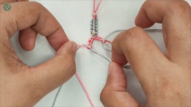 How to Make Flower Macrame Bracelet | Macrame Bracelet Tutorial смотреть онлайн
