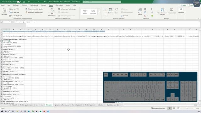 Excel: Text in Spalten | Modul 2 - 02b | Daten verarbeiten смотреть онлайн