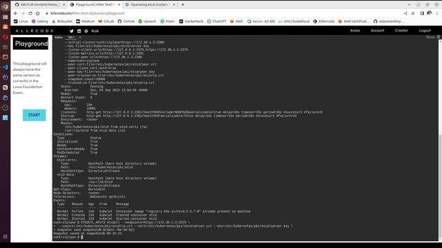 CKA: Etcd Backup ve Restore İşlemleri смотреть онлайн