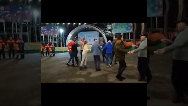 Встреча нового года 2022. Парк победы. Новогодний салют. Танцы. Ставрополь. Forró Sincero. смотреть онлайн