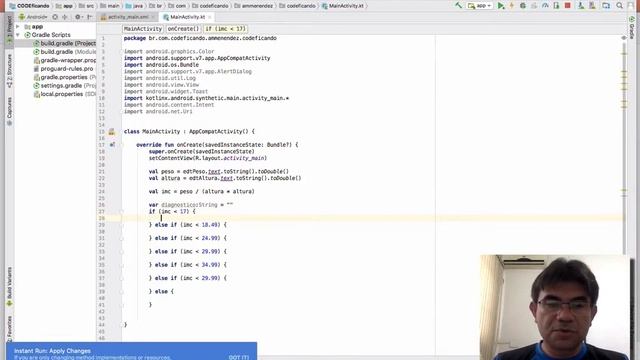Usando componentes EditText e Button com Kotlin - Programação Android s03e09 смотреть онлайн