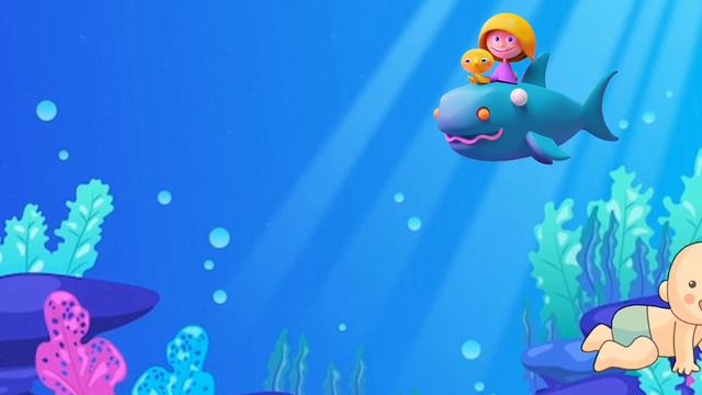 Driving into Preschool Fun with Baby Shark || Baby Shark Rhymes Time adventure - Kids Rhymes смотреть онлайн