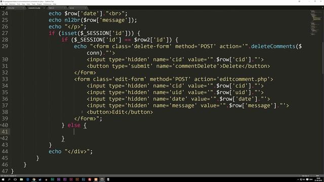 Change comment settings on login - PHP tutorial смотреть онлайн