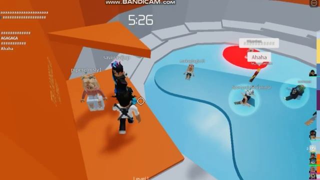 TOWER OF HELL RACE, LOSER HAVE TO WEAR WOMAN FACE FOR A MONTH! ROBLOX смотреть онлайн