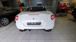 Супер звук Ferrari,запуск атмосферного W-12