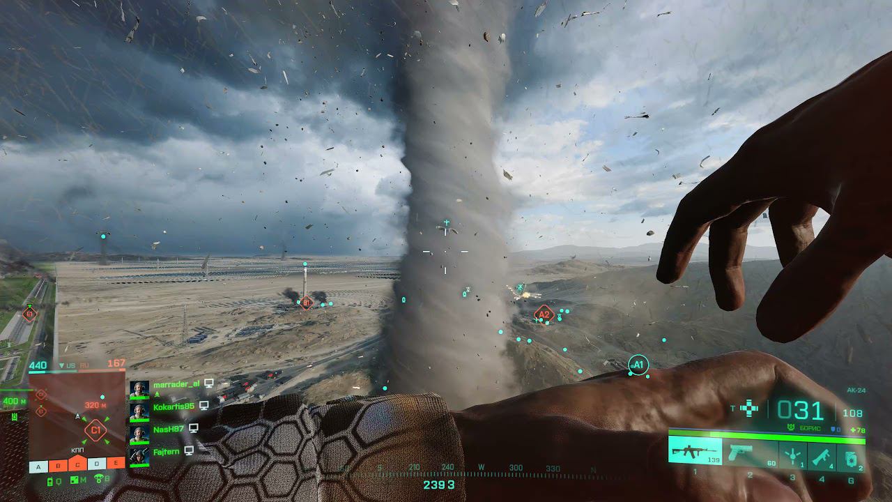 #Battlefield2042 #Battlefield Battlefield 2042 полет в урагане смотреть онлайн