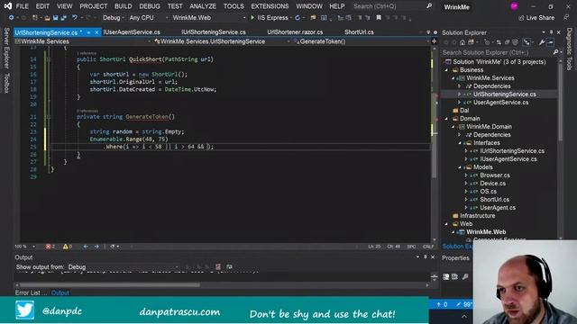 C# Generate random strings using LINQ смотреть онлайн