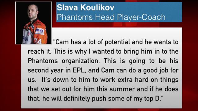 Peterborough Phantoms Summer Signings - Cam McGiffin смотреть онлайн