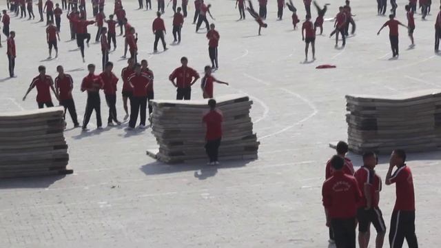 тренировки в монастыре Шаолинь