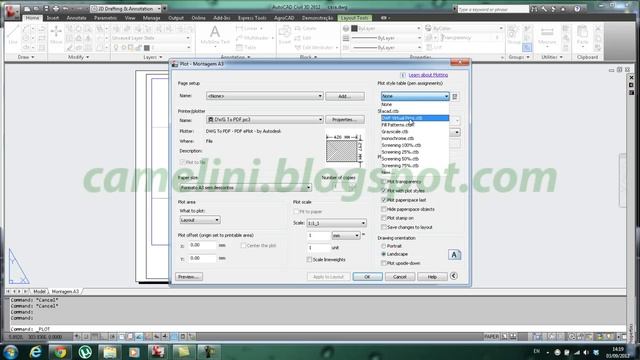 AutoCAD Básico - 043 - Plotando o desenho para PDF (PLOT) смотреть онлайн