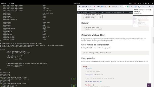 ¿Cómo instalar NGINX en Alpine Linux? смотреть онлайн