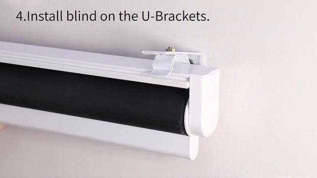 Cordless Zebra Roller Blinds Installation Instructions