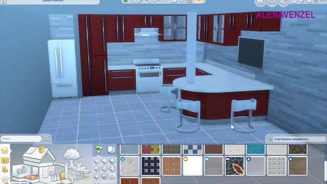 Building a kitchen / Ideas for The Sims 4 | No CC смотреть онлайн