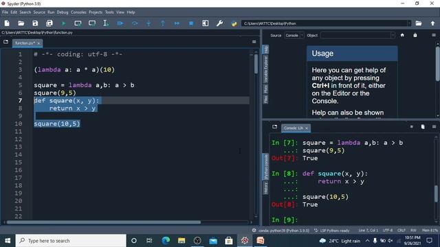 20. Lambda in Python | Anonymous Function in Python | Python Basics смотреть онлайн