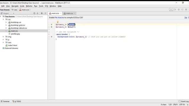 قسمت اول Sass | طراحی وب سایت از نقطه صفر смотреть онлайн