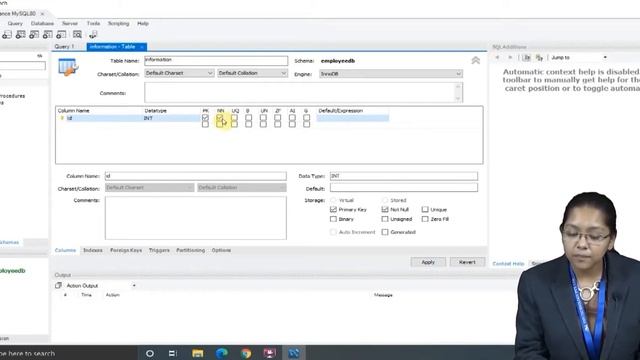 MySQL Tutorial 4.2 Create Table Using Workbench Part1 смотреть онлайн