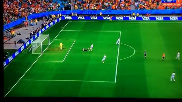 ЧМ 2014 СУПЕР ГОЛ В ВОРОТА СБ. ИСПАНИИ