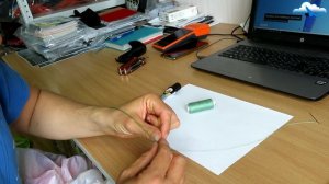 Как починить стропу параплана? Накладываем бандаж на оплётку / Ремонт стропы