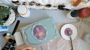 Декор шкатулки с лепниной Открываю секрет!