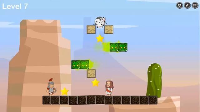 Сохранить Иисуса/ Save Jesus Прохождение с 1 - 12 уровень смотреть онлайн